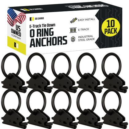 DC Cargo Mall front pack of 10 O-rings showing product and labeling benefit durability
