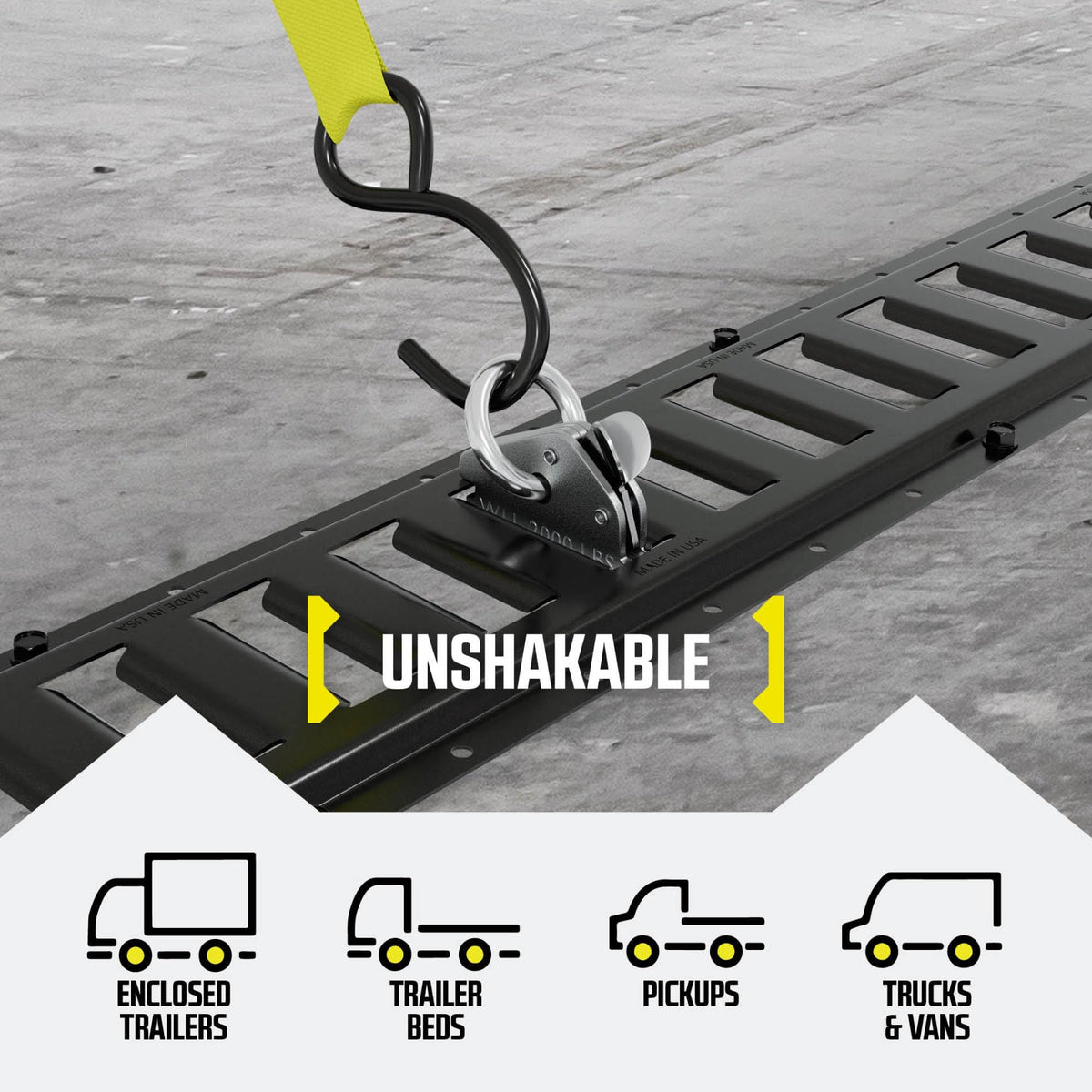 DC Cargo Mall O-ring next to ruler showing size and fit benefit