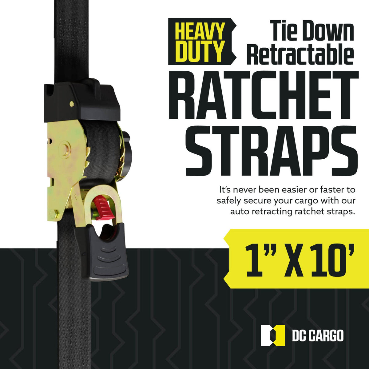 DC Cargo Mall vinyl-coated S hook close-up protecting vehicle finishes