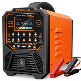DCACNLE front panel showing controls and clear LCD for easy monitoring