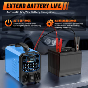 DCACNLE winter mode graphic highlighting cold-weather charging reliability