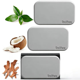 Dcifuu front packaging three-pack showing included stones and visor clip benefits neat presentation