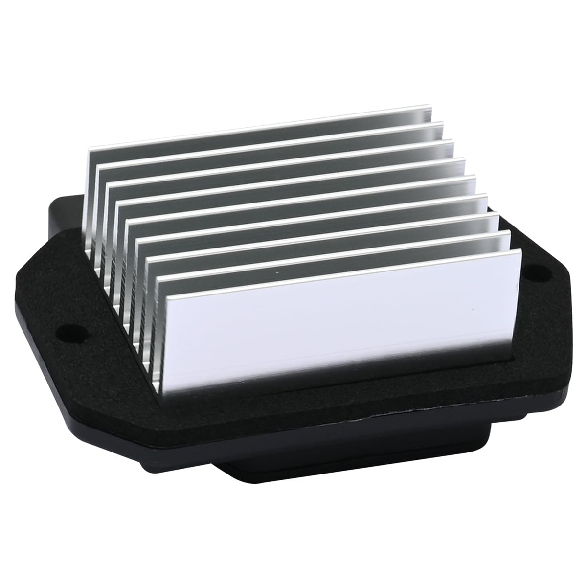 Dcmr blower resistor connector closeup highlighting OEM-style plug for easy install