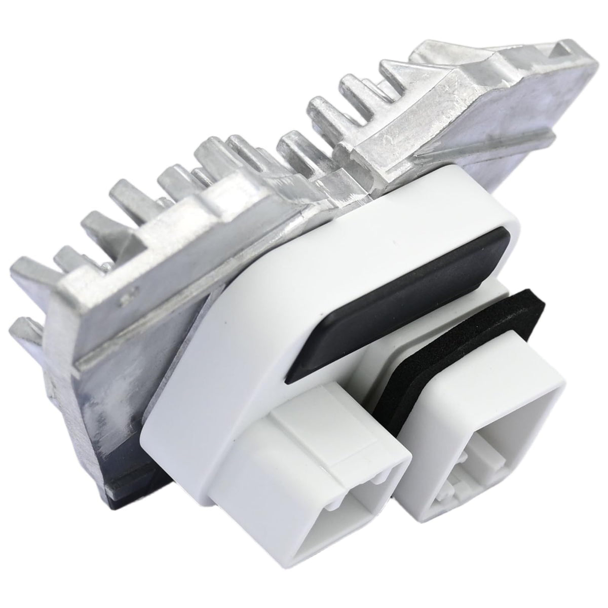 Dcmr closeup of multi-pin connector for fast verification and easy plug-in