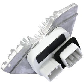 Dcmr front view of resistor showing mounting and plug, ensuring correct replacement