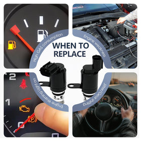 Dcmr solenoids installed in engine bay demonstrating straightforward replacement