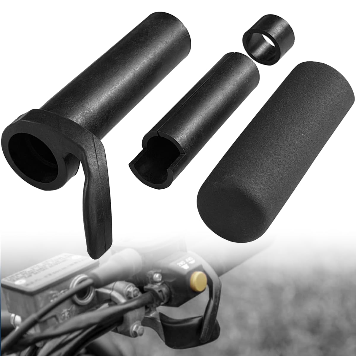 DCOMA front packaging showing throttle kit and benefits