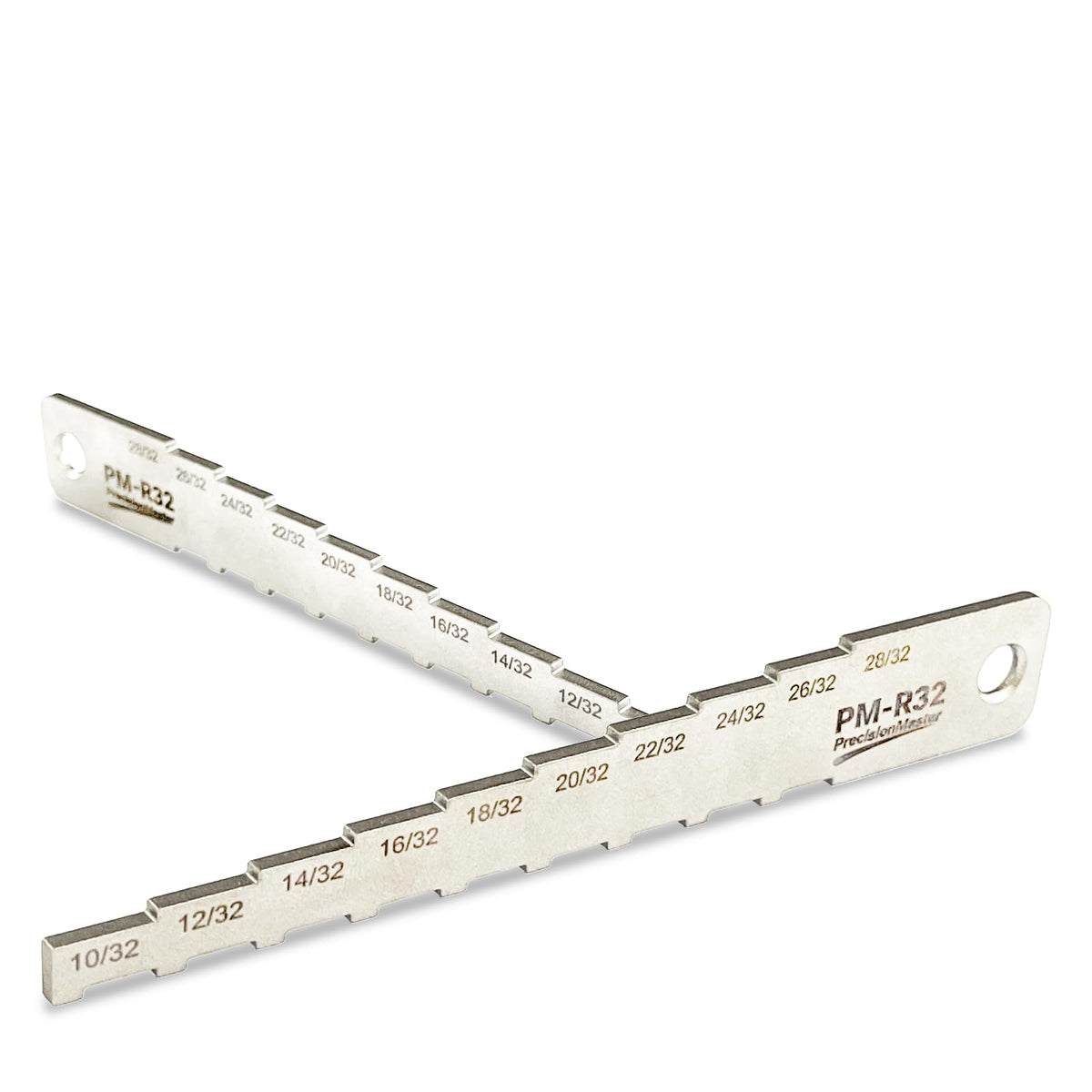 DCOMA gauge inserted through caliper inspection slot demonstrating quick pad thickness measurement