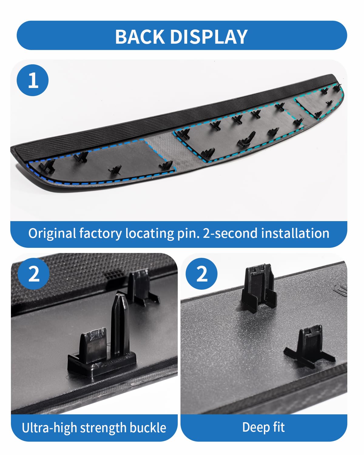 DCRCFIBER vent area detail showing exact cutouts and sensor alignment