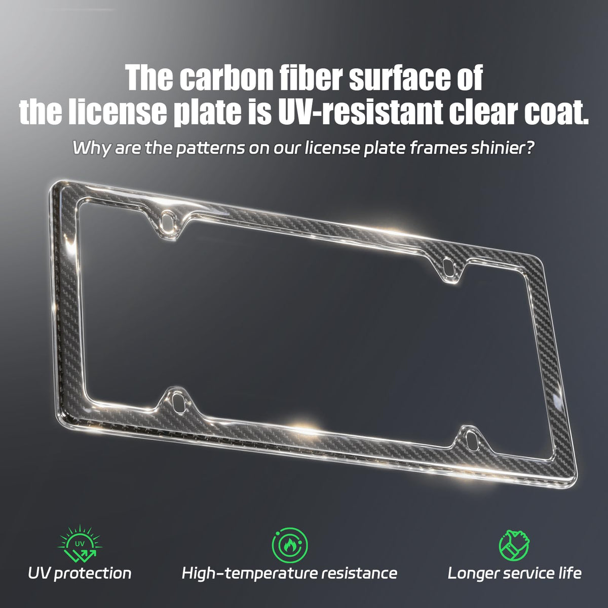 DCRCFIBER included hardware and screws set for simple, complete installation