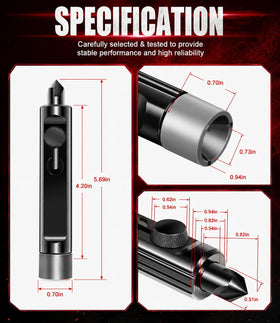 DearChan anti-slip handle closeup offering secure grip and faster controlled deburring