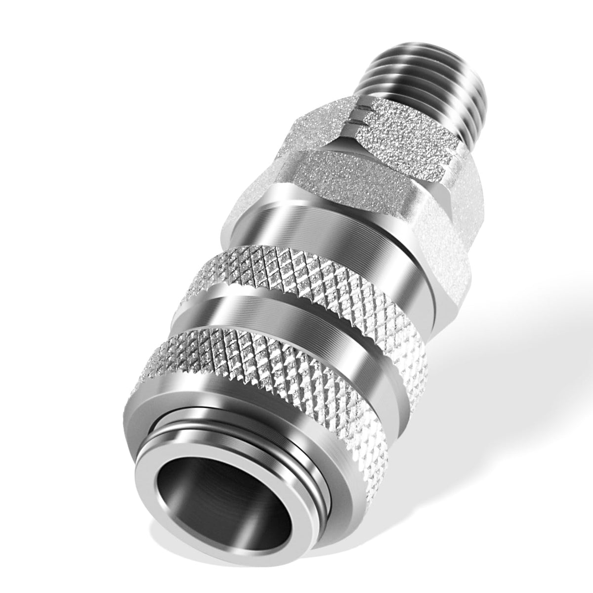 DearChan coupler front view showing compact adapter and reliable connection