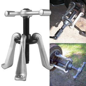 DearChan front view of hub puller showing three-arm assembly for versatile use