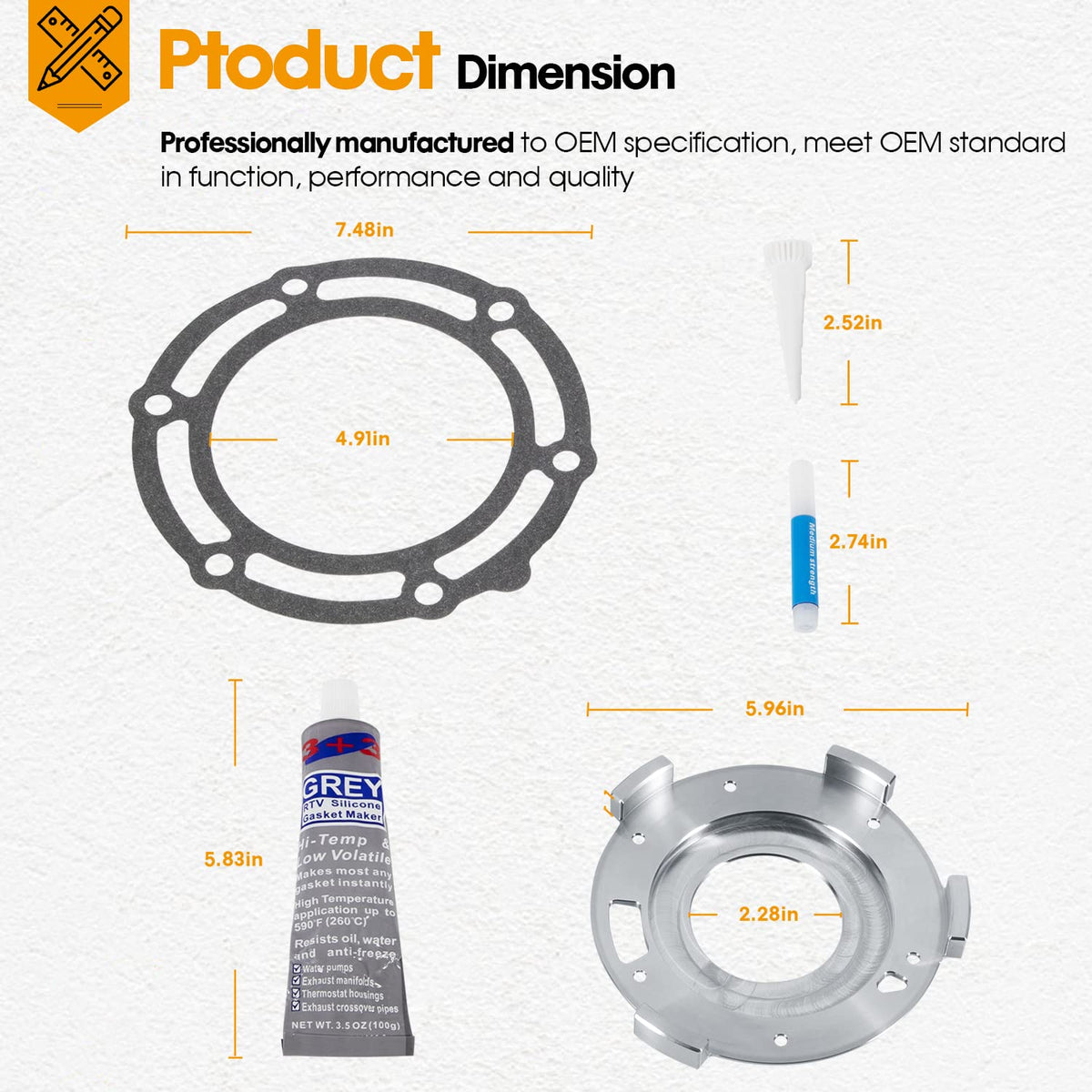 DearChan complete kit components laid out on bench for easy parts identification