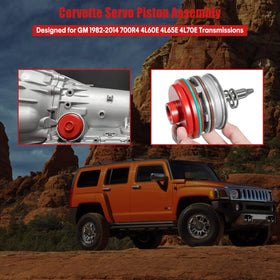 DearChan servo piston side profile highlighting reinforced design and fitment accuracy