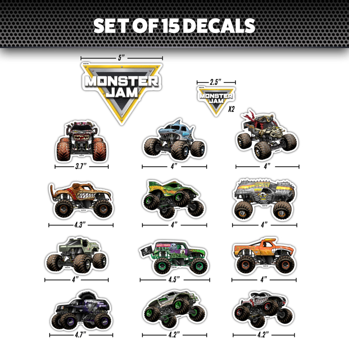 DECALCOMANIA LIFESTYLE DECALS El Toro Loco sticker sheet displayed for placement ideas