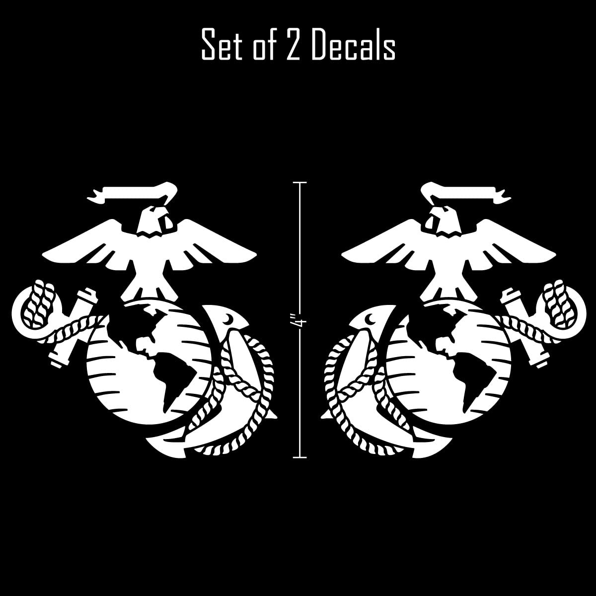 DECALCOMANIA LIFESTYLE DECALS small white emblem fits taillight or phone without glare