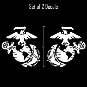 DECALCOMANIA LIFESTYLE DECALS small white emblem fits taillight or phone without glare