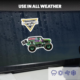 DECALCOMANIA LIFESTYLE DECALS Zombie truck texture close-up highlighting durable vinyl