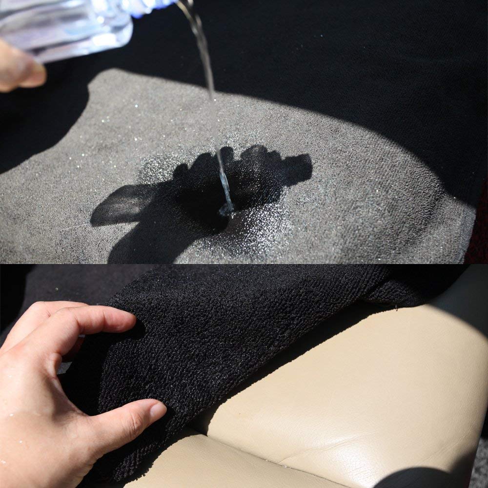 DECKALY anti-slip backing detail preventing movement for secure protection