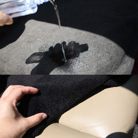 DECKALY anti-slip backing detail preventing movement for secure protection