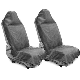 DECKALY front view showing grey covers and full-seat protection benefit