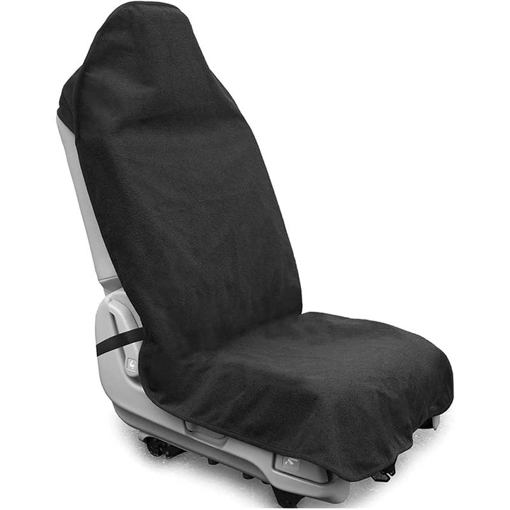 DECKALY front view showing full-seat coverage and quick installation benefit