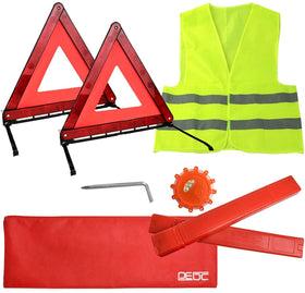 DEDC front packaging box showing compact storage and organized kit benefits