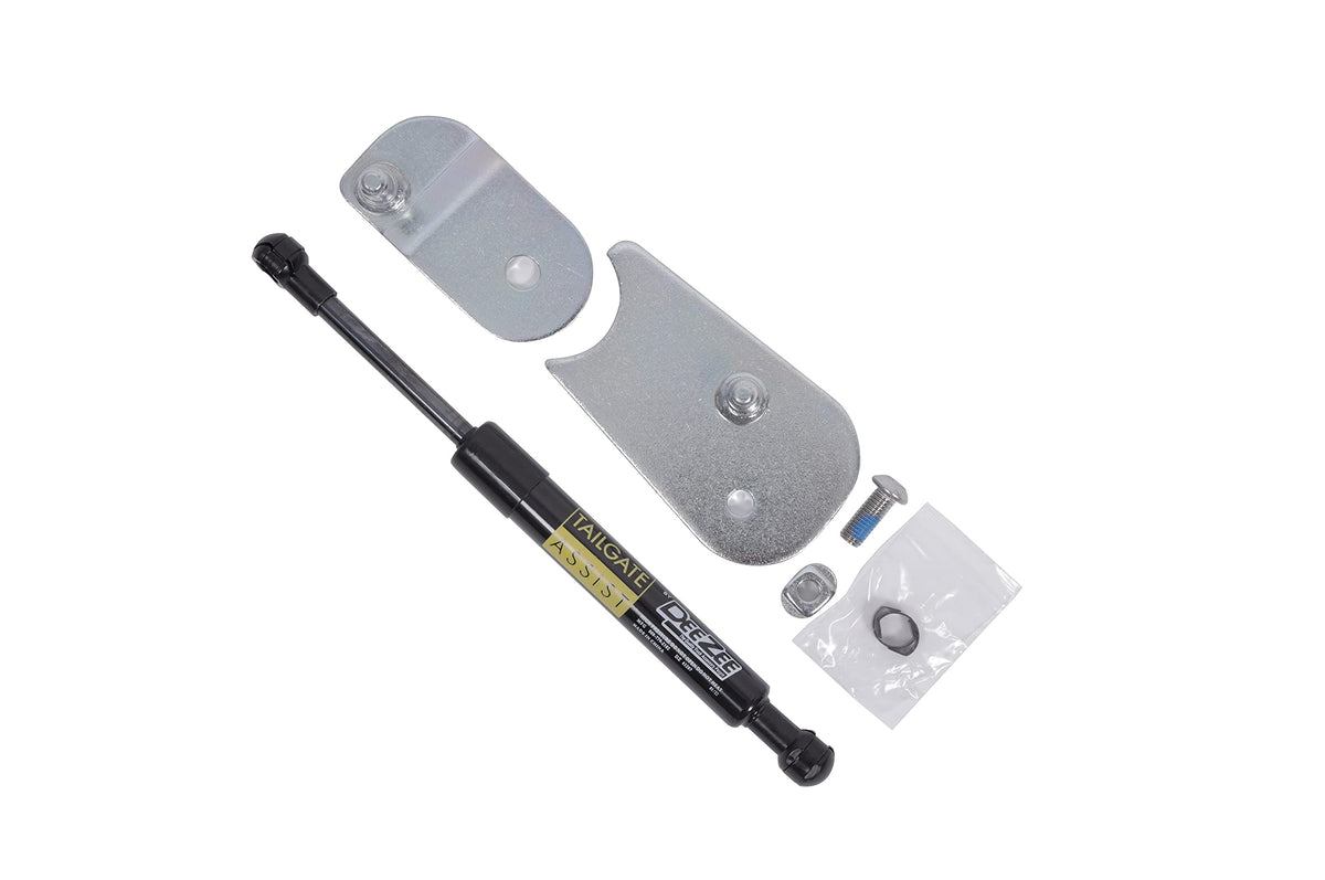 DEE ZEE close-up of gas strut and mounting plate showing durable construction benefit