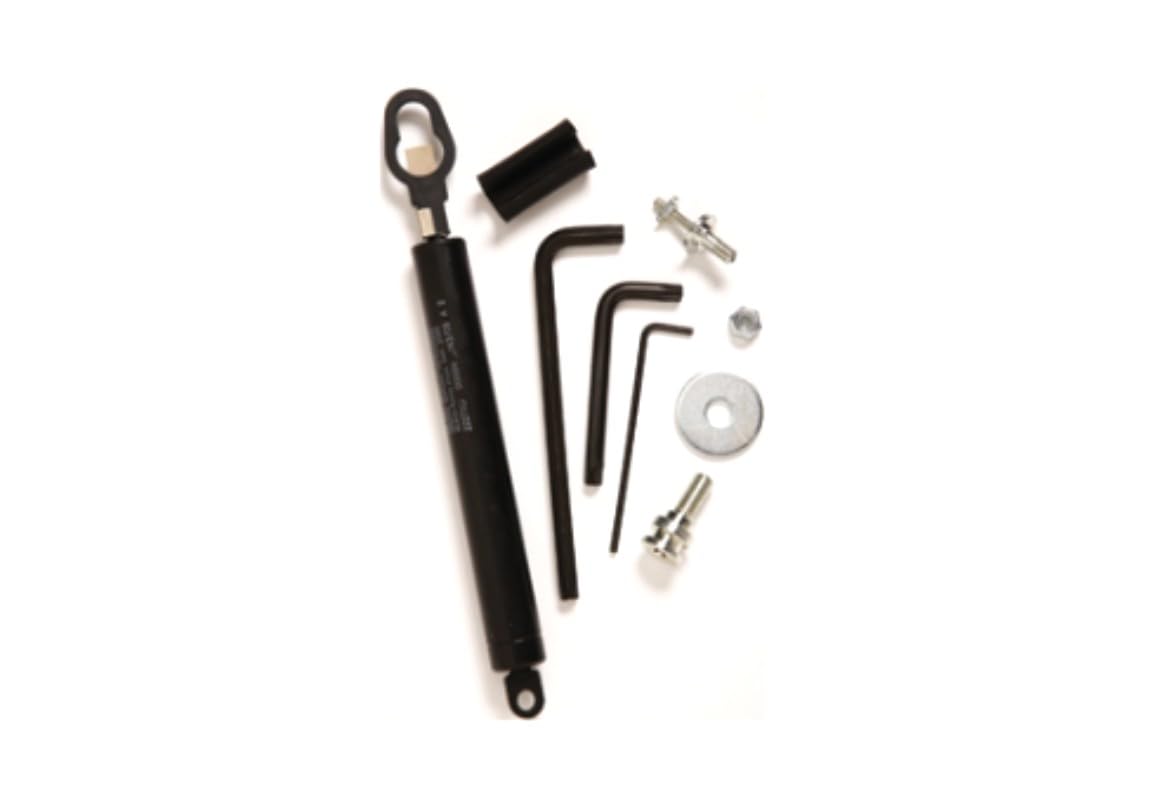 DEE ZEE DZ43300 front assembly on RAM tailgate showing neat fit and quiet operation