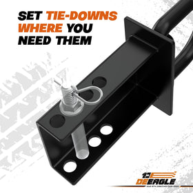 DEEAGLE anti-loss bolt and locking pin detail preventing fastener loss benefit