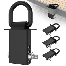 DEEAGLE front view of D-ring anchor showing shape and fit benefits