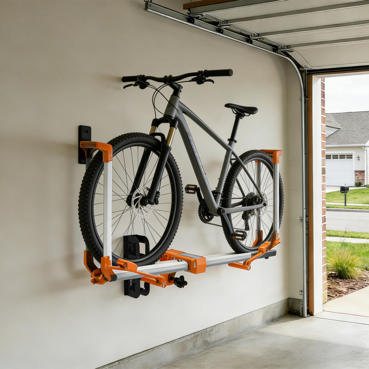 DEEAGLE installed in a garage showing tidy, accessible towing equipment