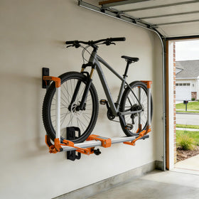 DEEAGLE installed in a garage showing tidy, accessible towing equipment