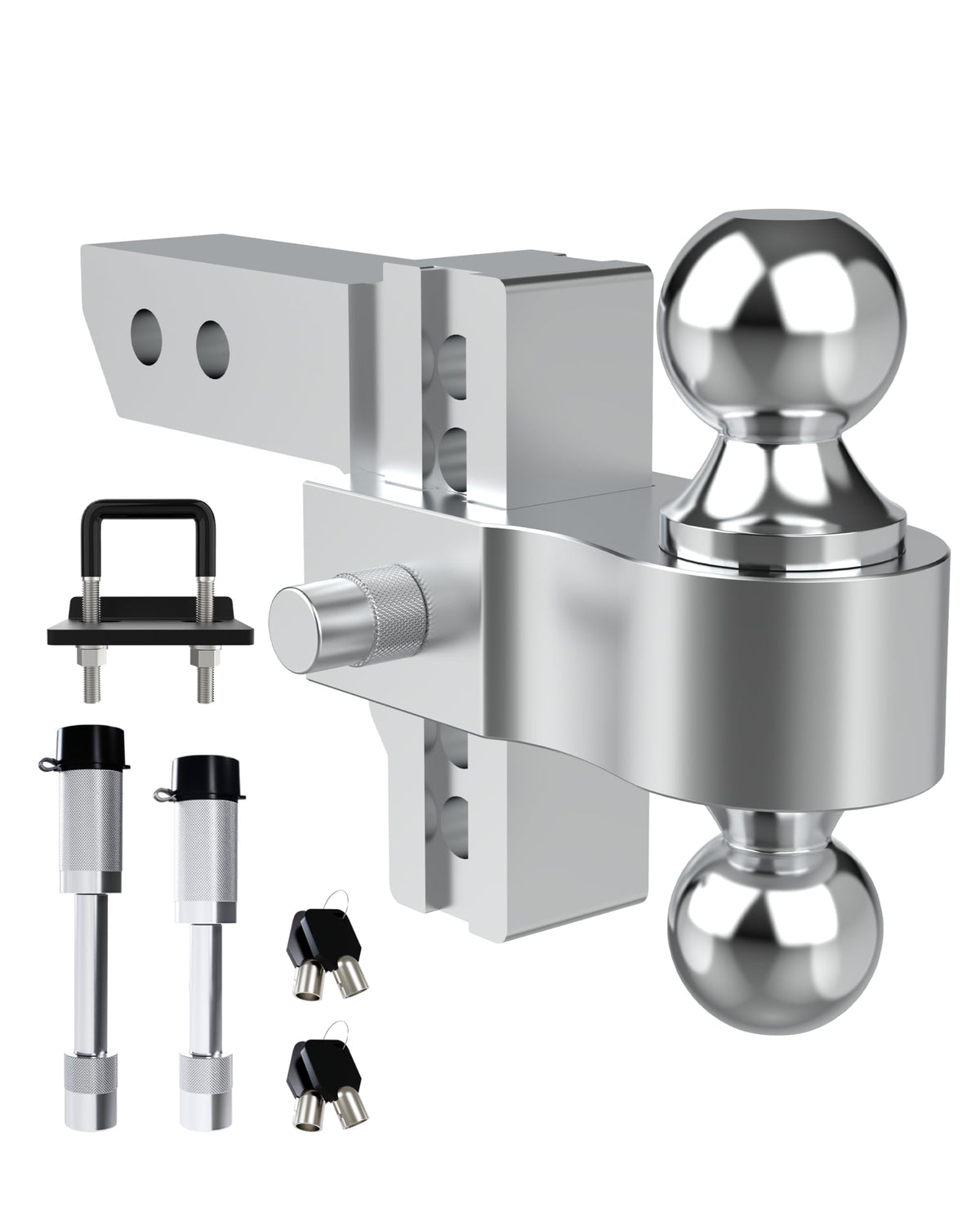 DEEAGLE hitch in camping scene illustrating versatile towing for trailers