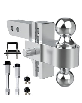 DEEAGLE hitch in camping scene illustrating versatile towing for trailers