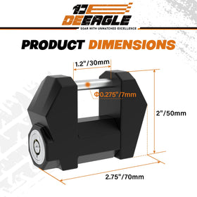 DEEAGLE mounted on trailer in lifestyle shot for real-world use