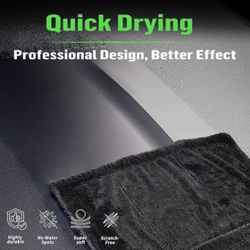 Deedlite towel drying car roof quickly without streaks