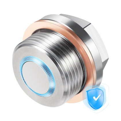 DEEFILL front plug assembled showing stainless body and retained magnet for durability