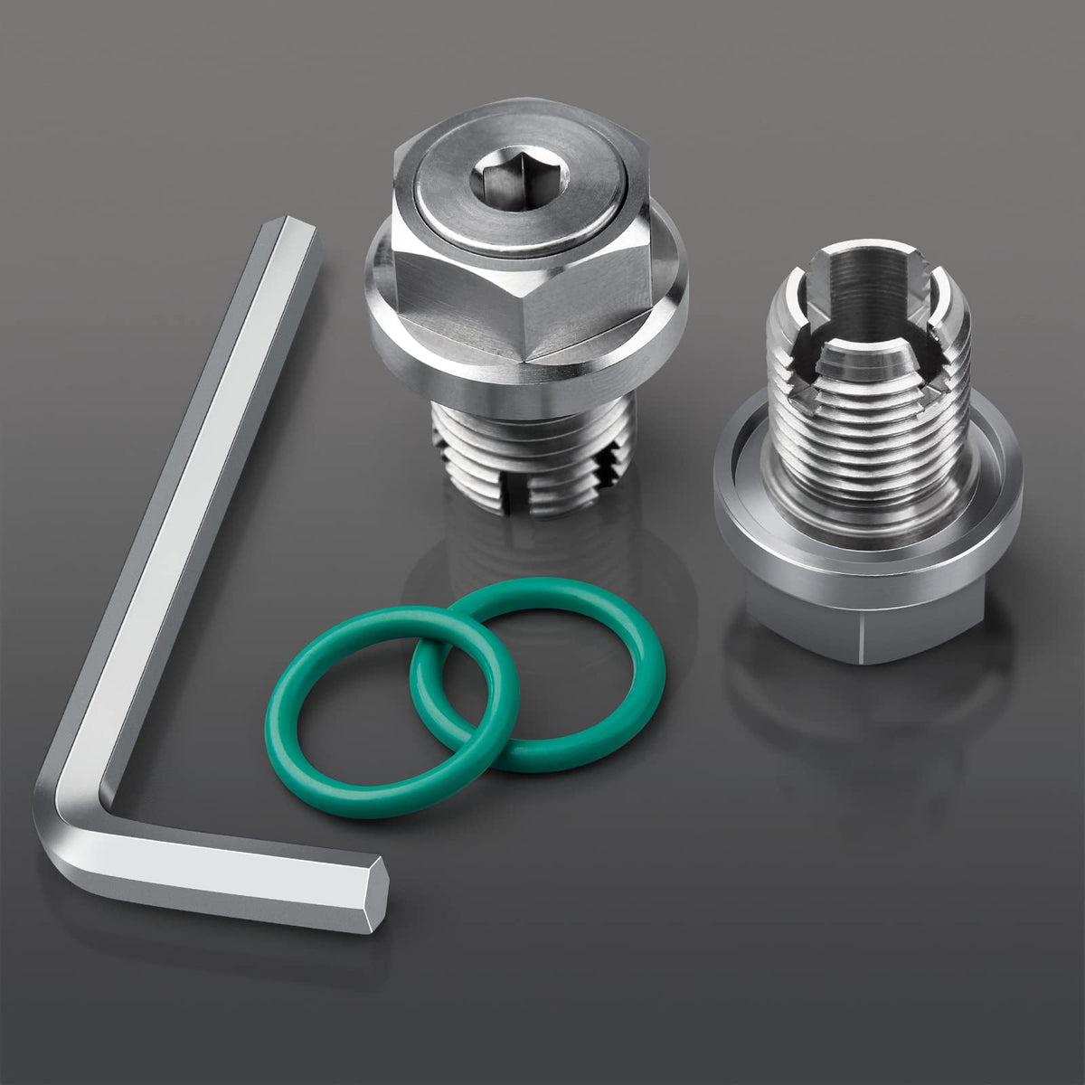 DEEFILL installed in oil pan demonstrating reliable repaired seal