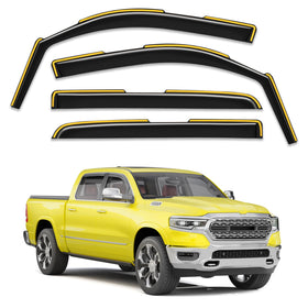 Deejecsun front profile installed on RAM 1500 shows sleek protection