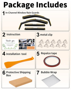 Deejecsun being slipped into window channel illustrating tool-free install