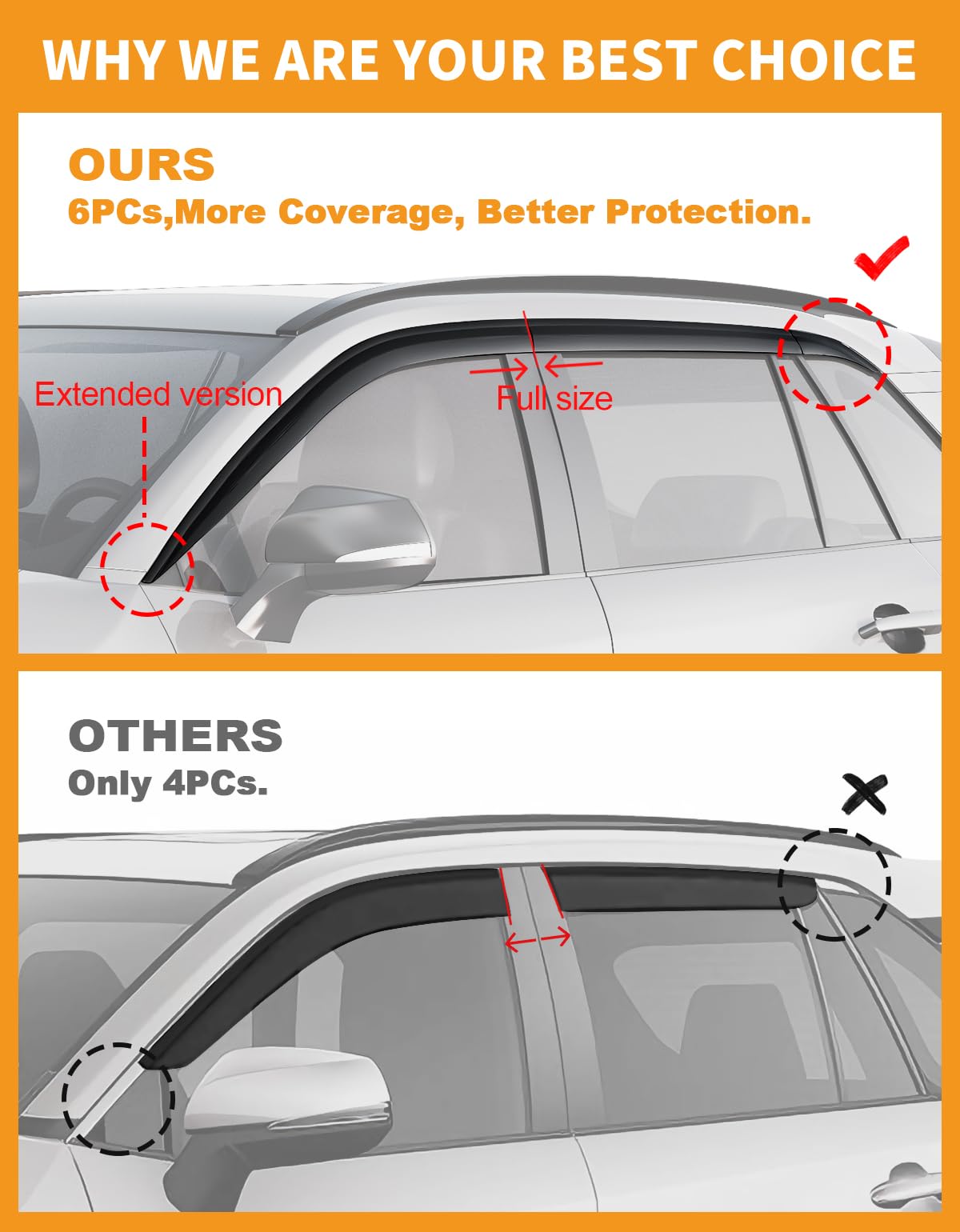 Deejecsun installed on RAV4 side profile, low-profile sleek appearance