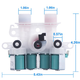 DEEKOOL close-up of solenoids and wiring connectors for reliable electrical connection