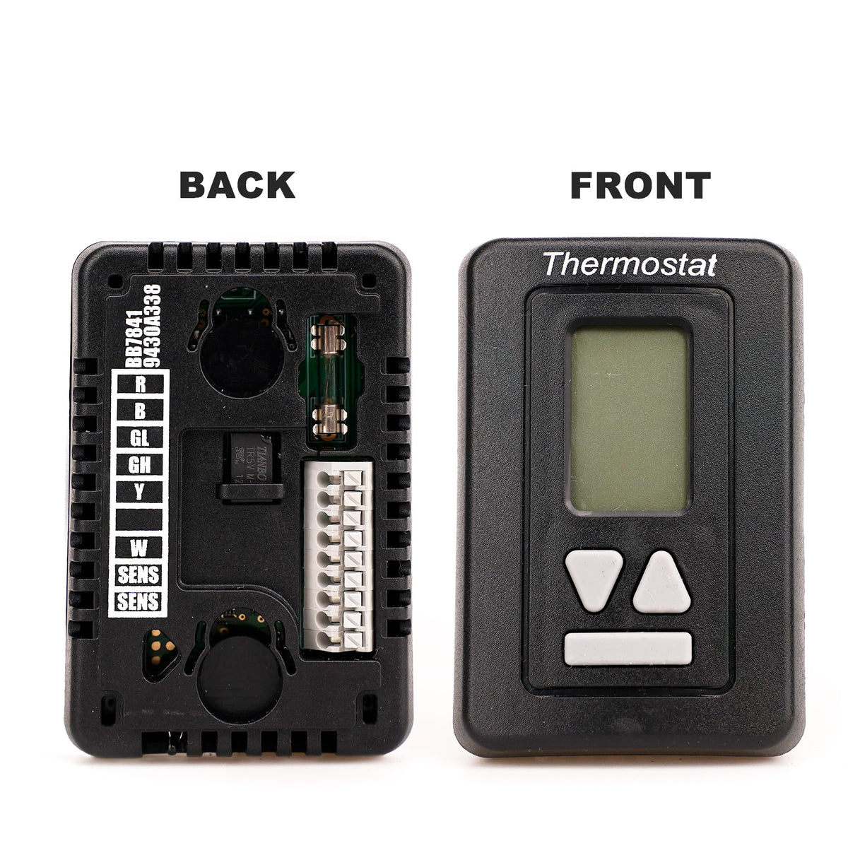 DEENGK thermostat boxed with manual showcasing ready-to-install replacement convenience