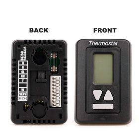 DEENGK thermostat boxed with manual showcasing ready-to-install replacement convenience