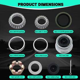 DEEPDREAM race and grease seal detail highlighting tight fit and leak protection