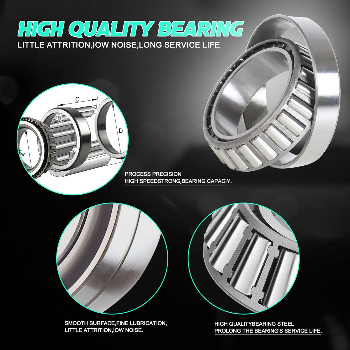 DEEPDREAM size comparison with ruler to confirm correct bearing and seal fit