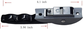 DEF handle close-up of polyethylene grip showcasing ergonomic texture and anti-slip benefit
