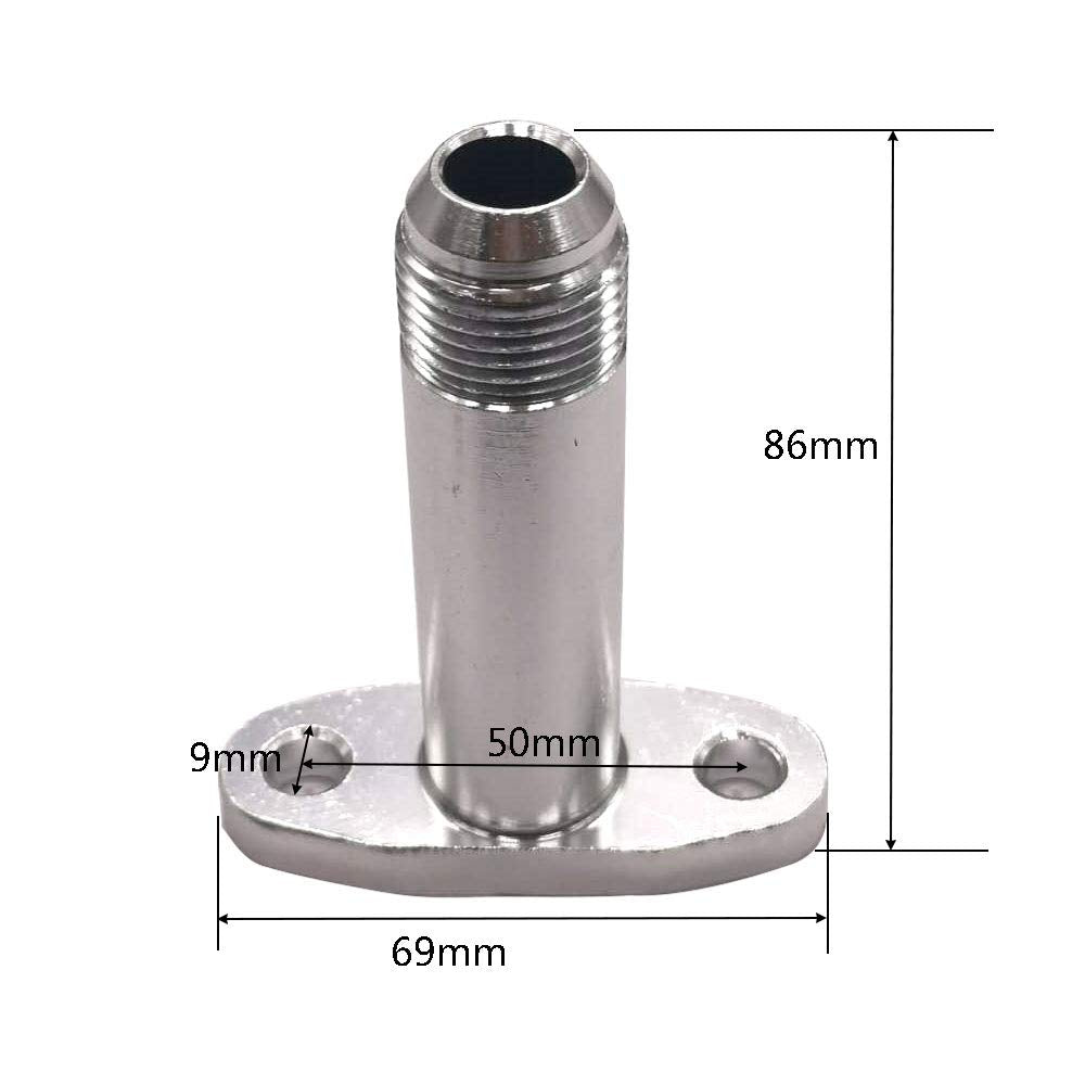 DEF close-up of the 450°C O-ring seated in adapter for leak-resistant seal